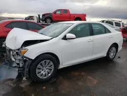 Salvage cars for sale at Albuquerque, NM auction: 2013 Toyota Camry L