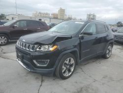 Salvage cars for sale from Copart New Orleans, LA: 2019 Jeep Compass Limited
