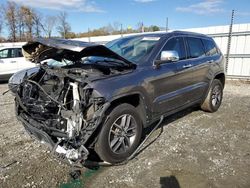 Jeep salvage cars for sale: 2018 Jeep Grand Cherokee Limited