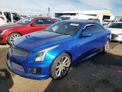 Salvage cars for sale at Brighton, CO auction: 2016 Cadillac ATS-V