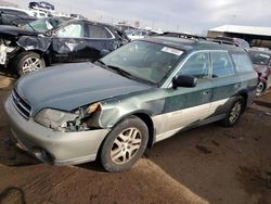 Subaru salvage cars for sale: 2000 Subaru Legacy Outback Limited