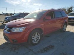 Salvage cars for sale from Copart Oklahoma City, OK: 2016 Dodge Journey SXT