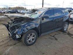 Chevrolet Equinox LS salvage cars for sale: 2014 Chevrolet Equinox LS