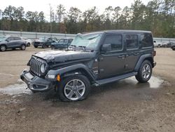 Jeep salvage cars for sale: 2018 Jeep Wrangler Unlimited Sahara