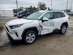 Toyota salvage cars for sale: 2021 Toyota Rav4 XLE