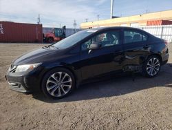 Vehiculos salvage en venta de Copart Bowmanville, ON: 2015 Honda Civic LX