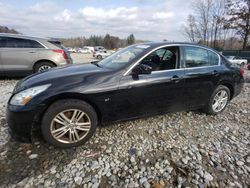 Salvage cars for sale from Copart Candia, NH: 2015 Infiniti Q40