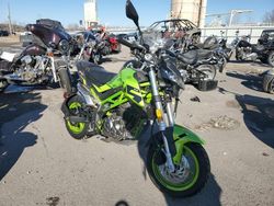 Salvage motorcycles for sale at Kansas City, KS auction: 2022 Bene TNT135