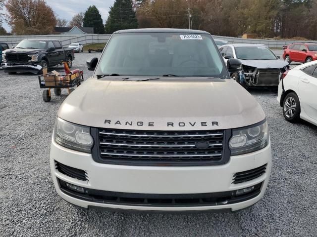 2014 Land Rover Range Rover Supercharged