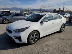 Salvage cars for sale at Mentone, CA auction: 2021 KIA Forte FE