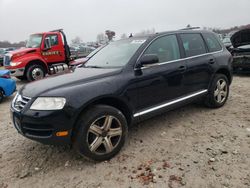 Salvage cars for sale at West Warren, MA auction: 2004 Volkswagen Touareg 4.2