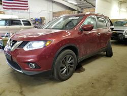 Salvage cars for sale at Ham Lake, MN auction: 2016 Nissan Rogue S
