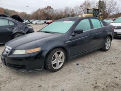 Salvage cars for sale at North Billerica, MA auction: 2005 Acura TL
