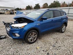 Salvage cars for sale at Memphis, TN auction: 2018 Ford Escape SEL