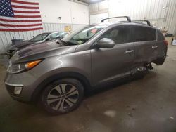 Salvage cars for sale at Candia, NH auction: 2013 KIA Sportage EX