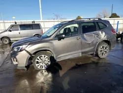 Salvage cars for sale at Littleton, CO auction: 2021 Subaru Forester Limited