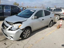 Salvage cars for sale at Dyer, IN auction: 2014 Nissan Versa S