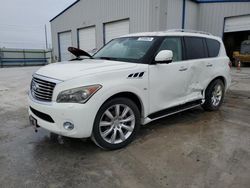 Salvage SUVs for sale at auction: 2014 Infiniti QX80