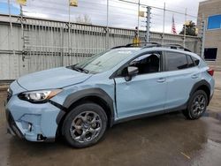 Subaru Crosstrek salvage cars for sale: 2021 Subaru Crosstrek Sport