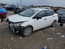 Salvage cars for sale at Indianapolis, IN auction: 2021 Nissan Versa S