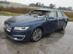 Vehiculos salvage en venta de Copart Apopka, FL: 2017 Lincoln MKZ Premiere