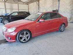 Mercedes-Benz salvage cars for sale: 2010 Mercedes-Benz C 300 4matic