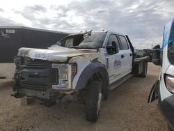 Salvage cars for sale from Copart Abilene, TX: 2018 Ford F550 Super Duty