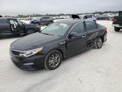 Salvage cars for sale from Copart Arcadia, FL: 2019 KIA Optima LX
