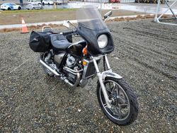 Salvage motorcycles for sale at Antelope, CA auction: 1983 Honda CX650 C