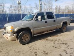 Salvage trucks for sale at Moncton, NB auction: 2007 GMC Sierra K2500 Heavy Duty