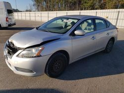 Salvage cars for sale at Dunn, NC auction: 2013 Nissan Sentra S