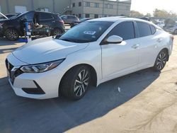 Salvage cars for sale at Wilmer, TX auction: 2022 Nissan Sentra SV