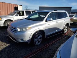 Salvage cars for sale at Hueytown, AL auction: 2012 Toyota Highlander Limited