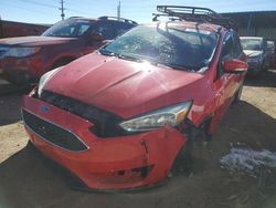 Salvage cars for sale at Colorado Springs, CO auction: 2015 Ford Focus SE