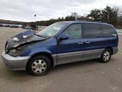 KIA salvage cars for sale: 2003 KIA Sedona EX