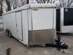 Salvage trucks for sale at Des Moines, IA auction: 2018 H&H Utility