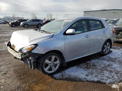 Salvage cars for sale from Copart Rocky View County, AB: 2010 Toyota Corolla Matrix S