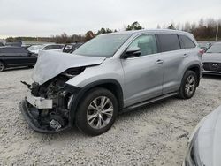 Salvage cars for sale at Memphis, TN auction: 2014 Toyota Highlander XLE