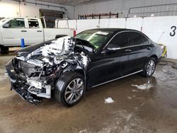 Salvage cars for sale at Candia, NH auction: 2015 Mercedes-Benz C 300 4matic