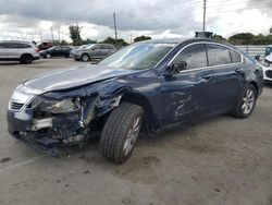 Salvage cars for sale from Copart Miami, FL: 2013 Acura TL