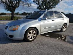 KIA Spectra Vehiculos salvage en venta: 2007 KIA Spectra EX