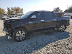 Toyota Tundra salvage cars for sale: 2014 Toyota Tundra Crewmax Platinum