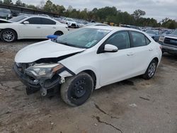 Vehiculos salvage en venta de Copart Florence, MS: 2016 Toyota Corolla L