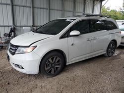 Salvage cars for sale at Midway, FL auction: 2014 Honda Odyssey TO