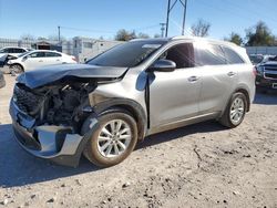 Salvage cars for sale at Oklahoma City, OK auction: 2019 KIA Sorento L