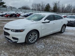 Chevrolet salvage cars for sale: 2016 Chevrolet Malibu LT