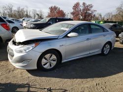 Salvage cars for sale at Baltimore, MD auction: 2015 Hyundai Sonata Hybrid