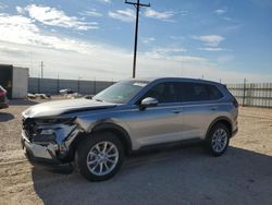 Salvage cars for sale from Copart Andrews, TX: 2024 Honda CR-V EX