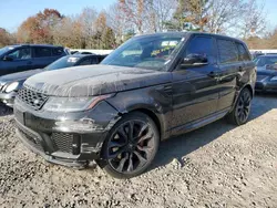 Salvage cars for sale at North Billerica, MA auction: 2020 Land Rover Range Rover Sport HST
