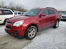 Salvage cars for sale from Copart Leroy, NY: 2014 Chevrolet Equinox LT